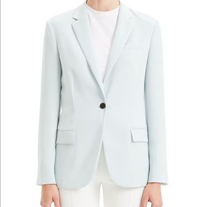 THEORY Staple Classic Crepe Single-Button Blazer